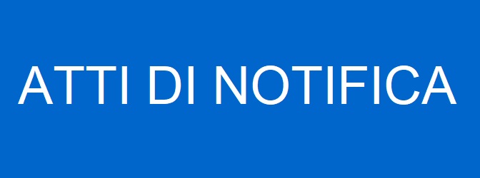 NOTIFICA  PER PUBBLICI PROCLAMI